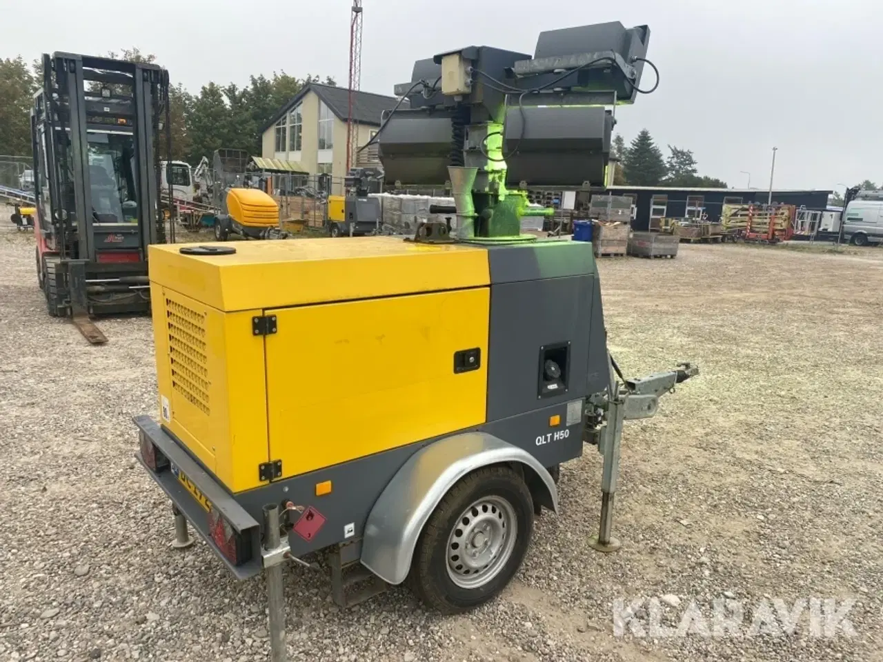 Billede 3 - Generator Atlas Copco QLT H50 med lystårn 9 meter