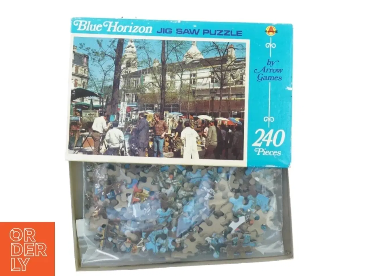 Billede 2 - Puslespil, 200 brikker fra Jig Saw Puzle (str. 36 x 23 cm)