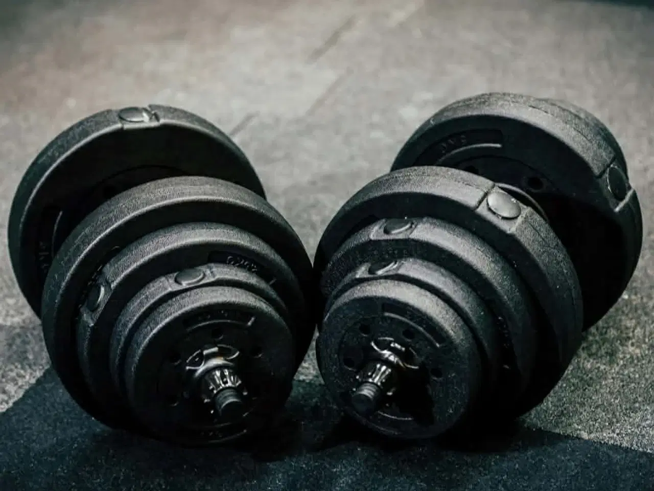 Billede 12 - Håndvægte 2x20kg – Premium Bituminøs Kvalitet