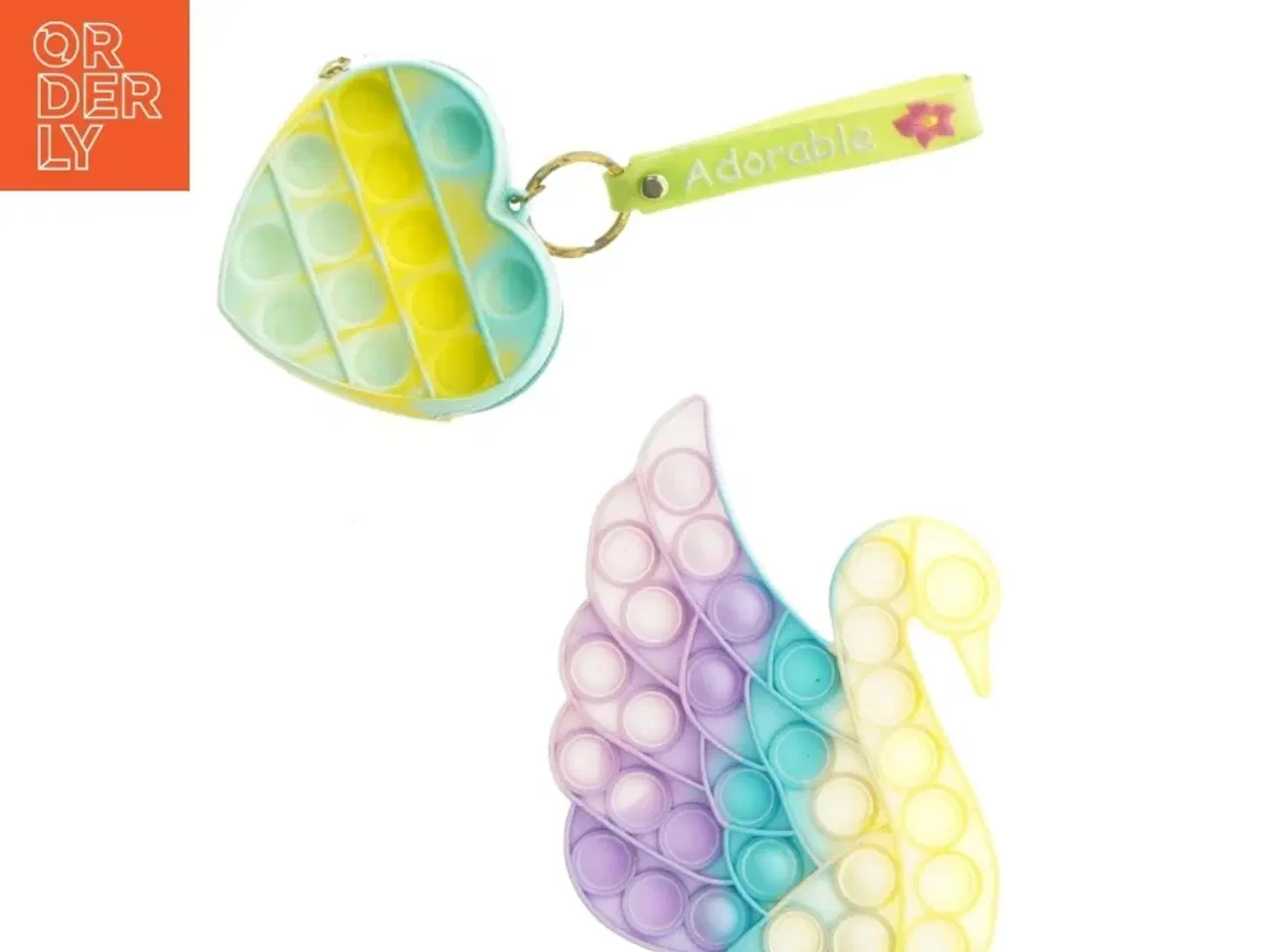 Billede 6 - Popit nøglering og pung sæt (str. 9 cm og 16 cm)