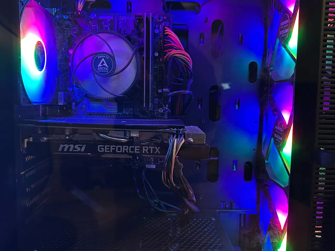 Billede 2 - Stærk Gamer, i5-9400, RTX 2060, 16 GB ram, 500 GB