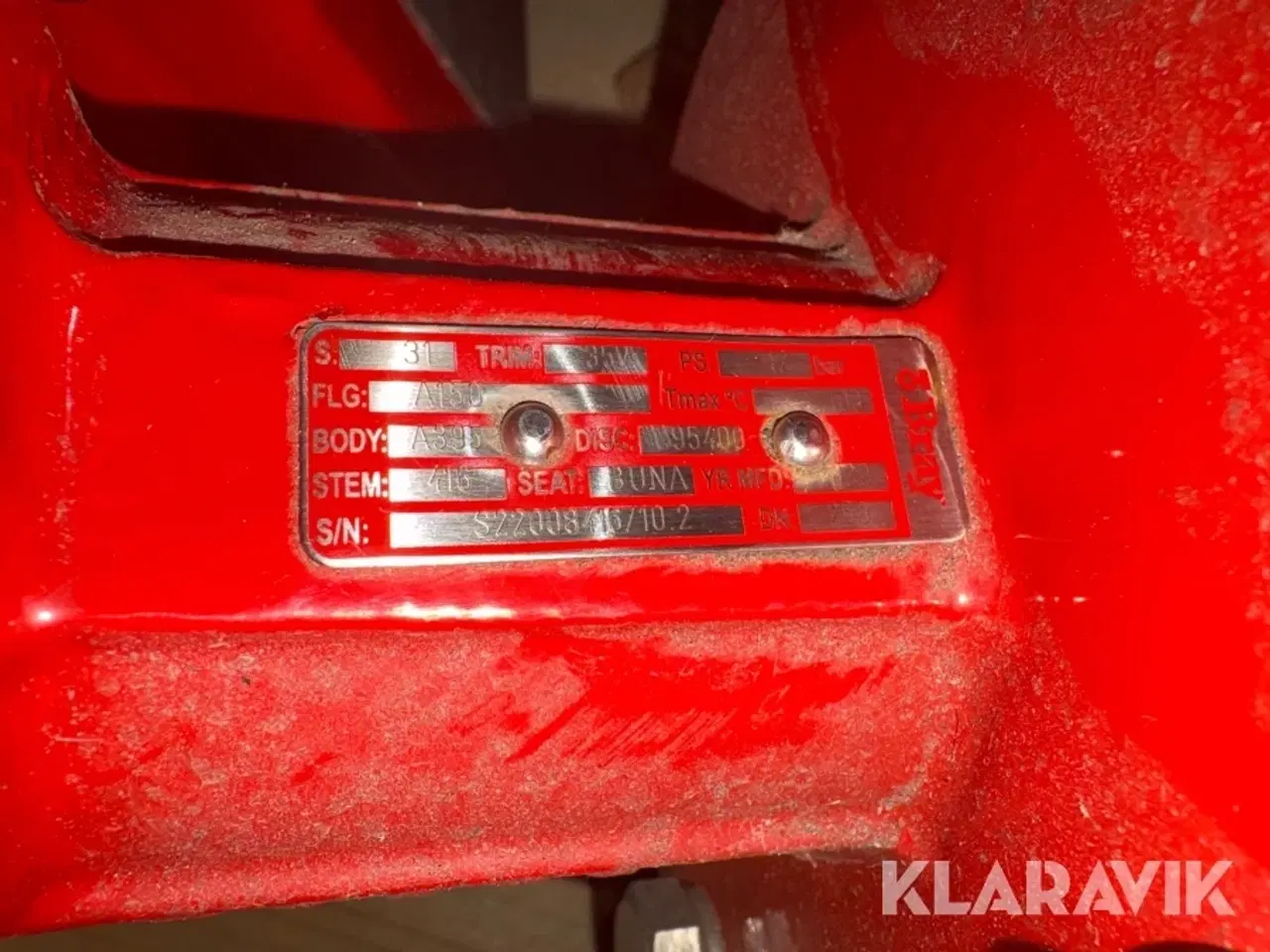 Billede 8 - Butterfly ventiler Bray controls Dn250 - 12 bar - inklusiv bolte