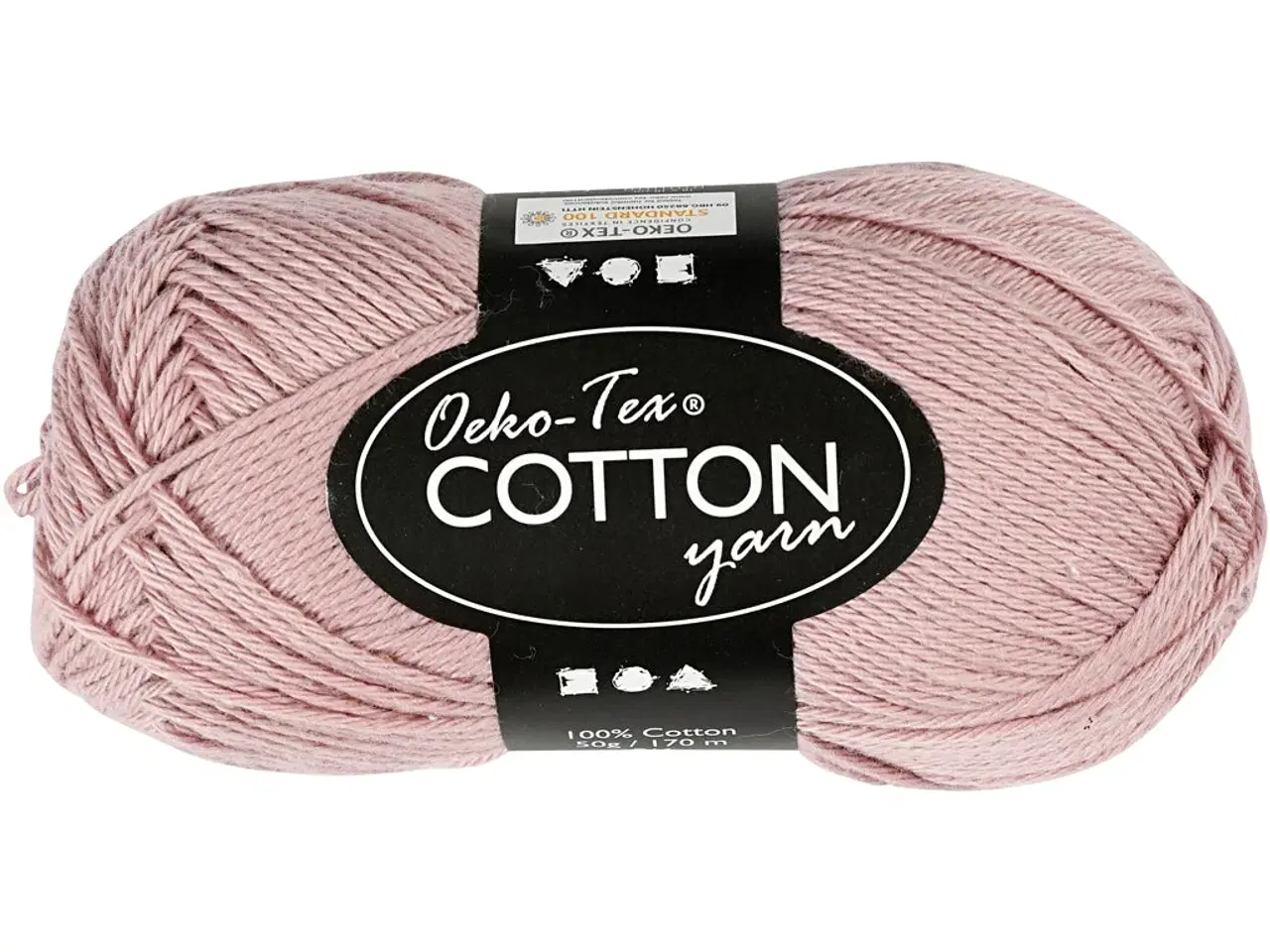 Billede 1 - Bomuldsgarn 8/4 - Lavendel, 50g, 170m