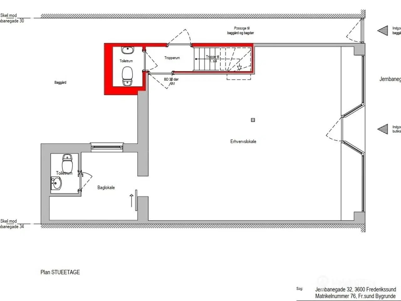 Billede 7 - Butikslokale til leje i Frederikssund. Jernbanegade 32