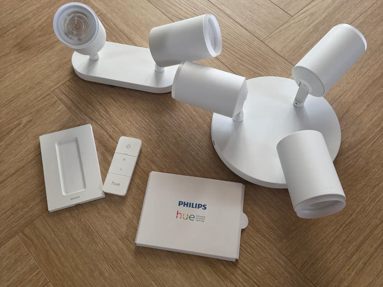 Billede 1 - Philips Hue spotlamper med fjernbetjening 