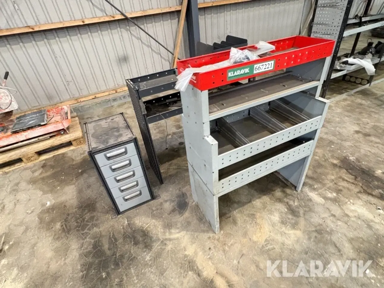 Billede 2 - Bil inventar / reoler Würth / modul system