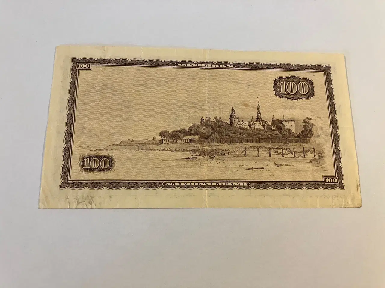 Billede 2 - 100 kroner 1962 Erstatningsseddel Danmark