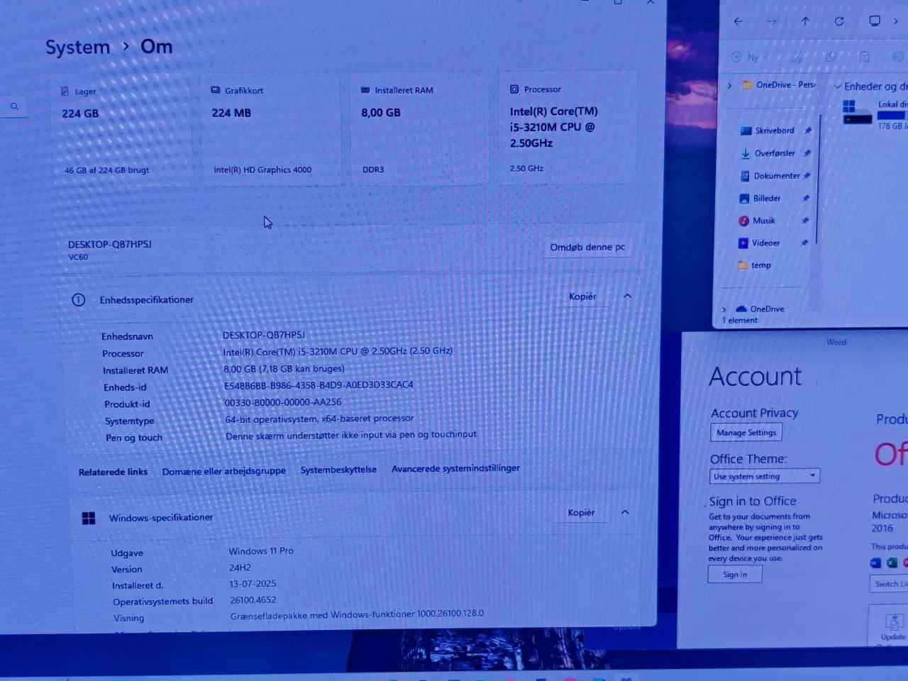 Billede 5 - Windows 11 Pro mini kontorPC med Office