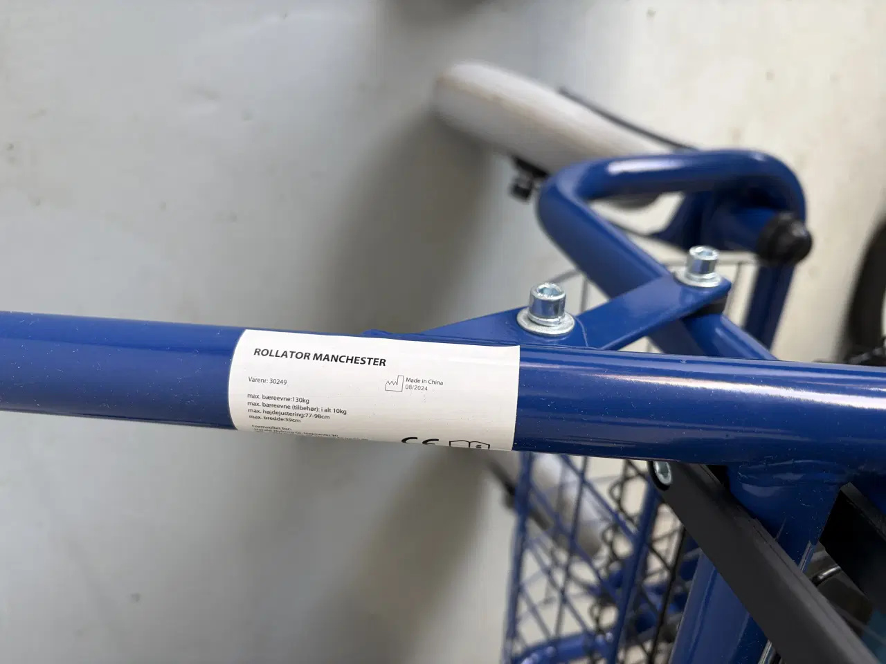 Billede 2 - Rollator Manchester i blå