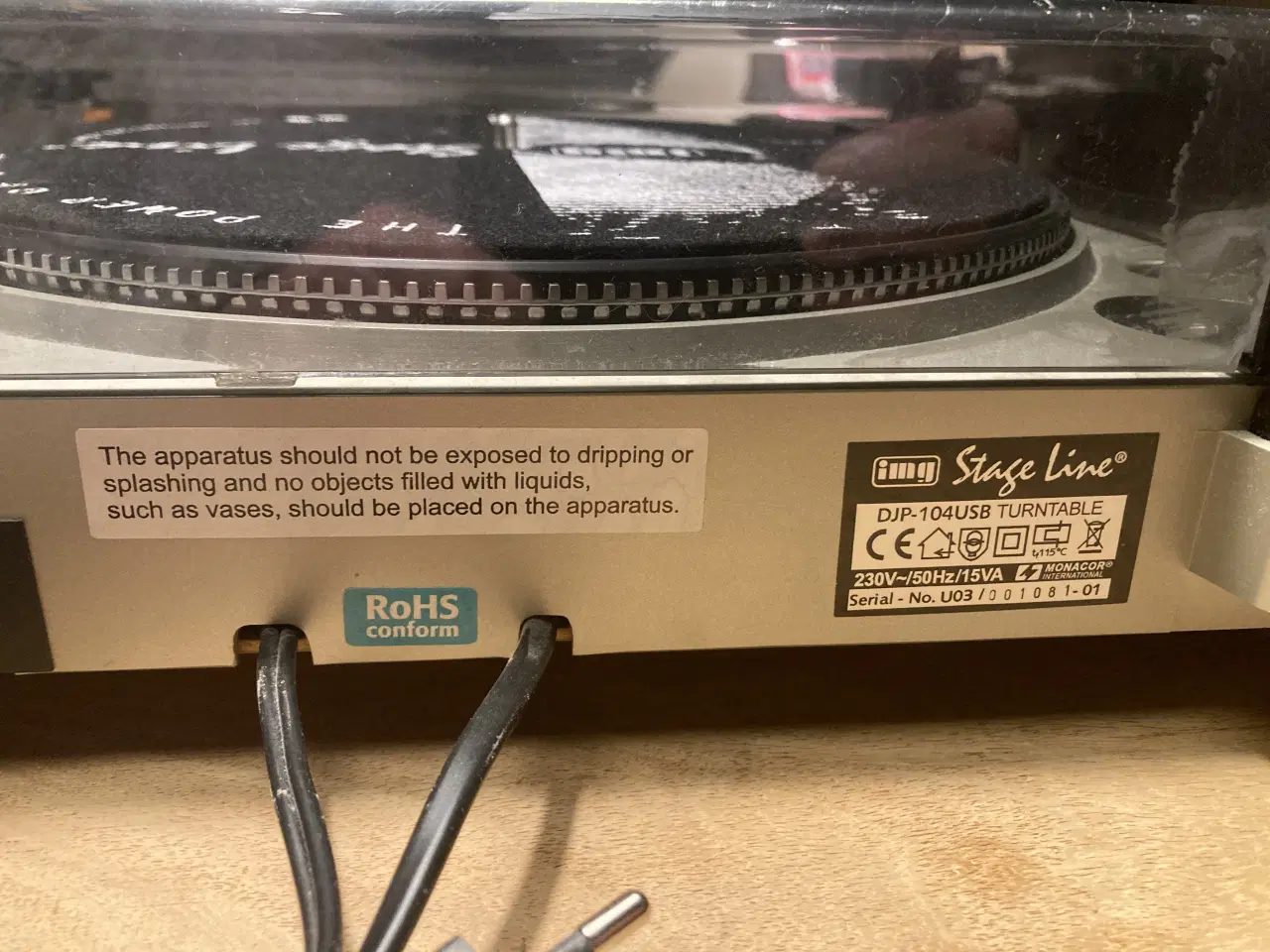 Billede 4 - Pladespiller Img Stage Line