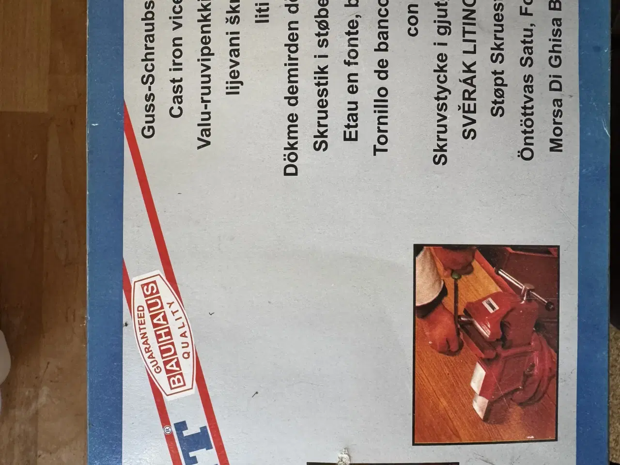 Billede 2 - Skruestik med 125 mm drej