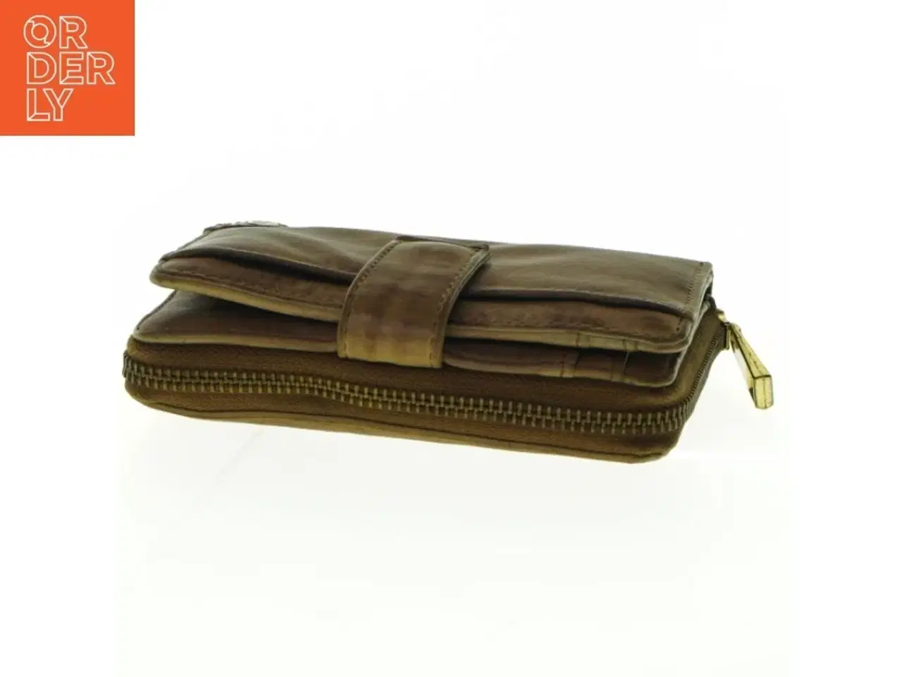 Billede 3 - Læderpung fra Depeche Eu (str. 14 x 11 cm)