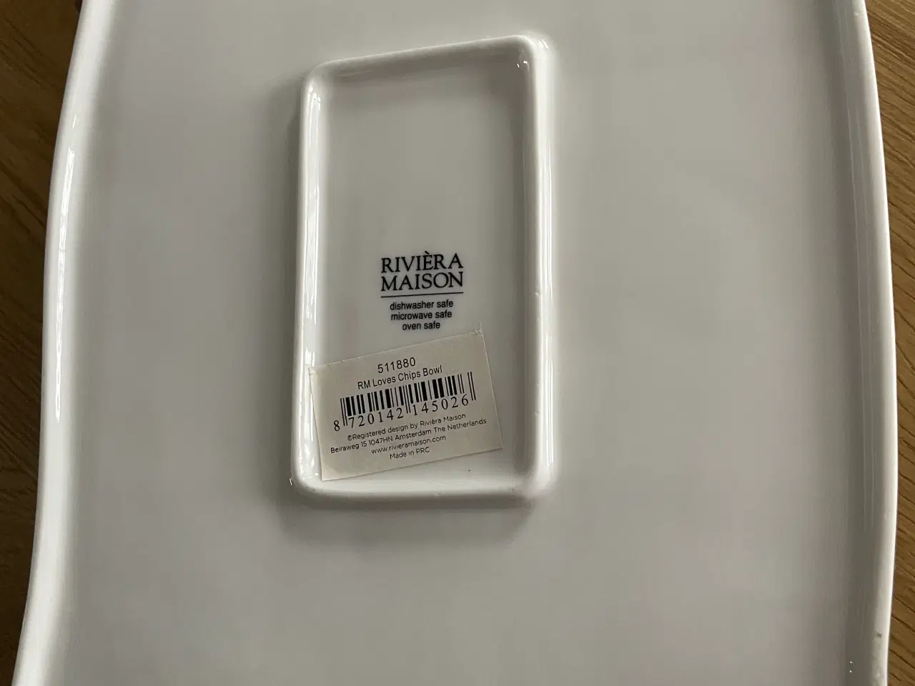 Billede 4 - Riviera Maison tips skål på porcelæn