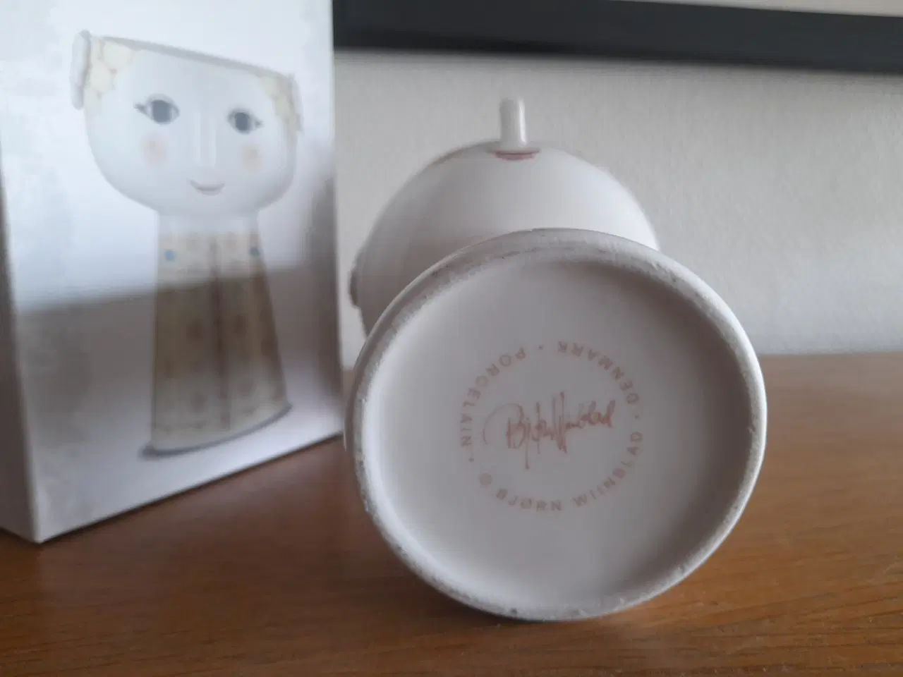 Billede 2 - Bjørn Wiinblad  Eva vase med mønster ( NY).
