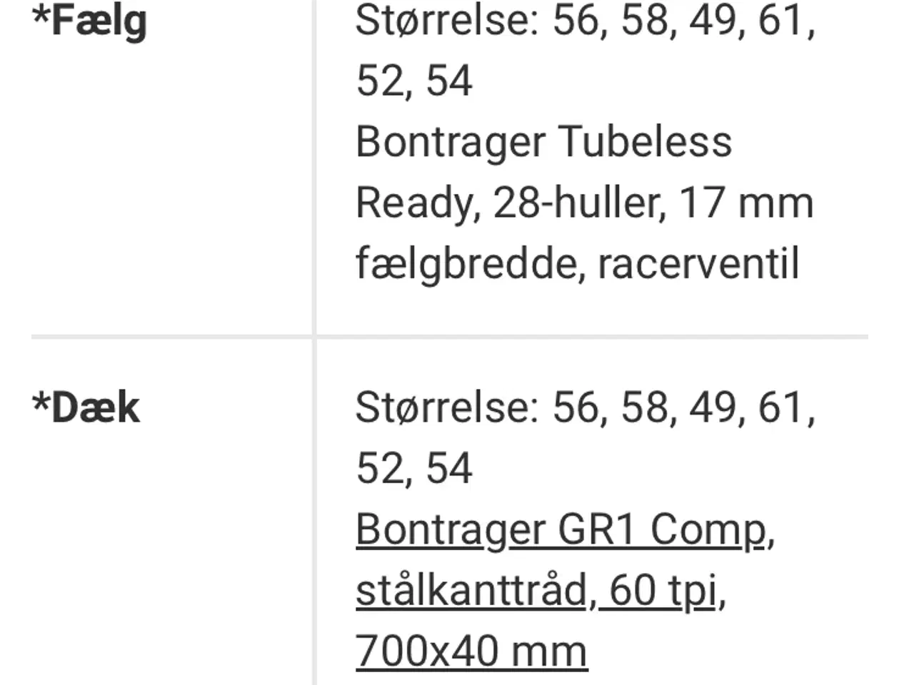 Billede 12 - Bontrager hjulsæt 29” fra gravelbike