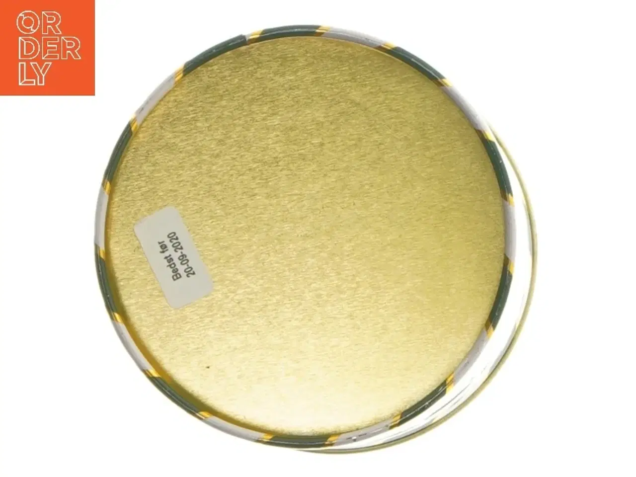 Billede 5 - Østerlandsk dåse julete grøn fra  Thehus (str. Ø 8,5 cm længde 14,5 cm)