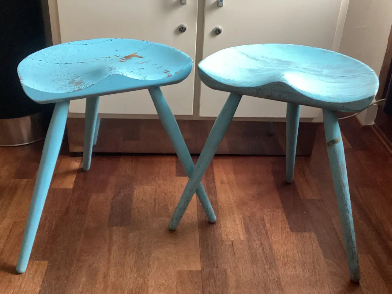 Billede 2 - Vintage skomager taburet