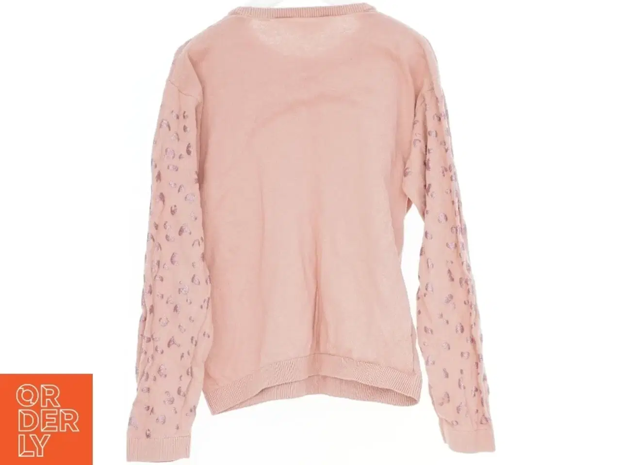 Billede 2 - Lyserød sweater med mønster fra H&M (str. 140)