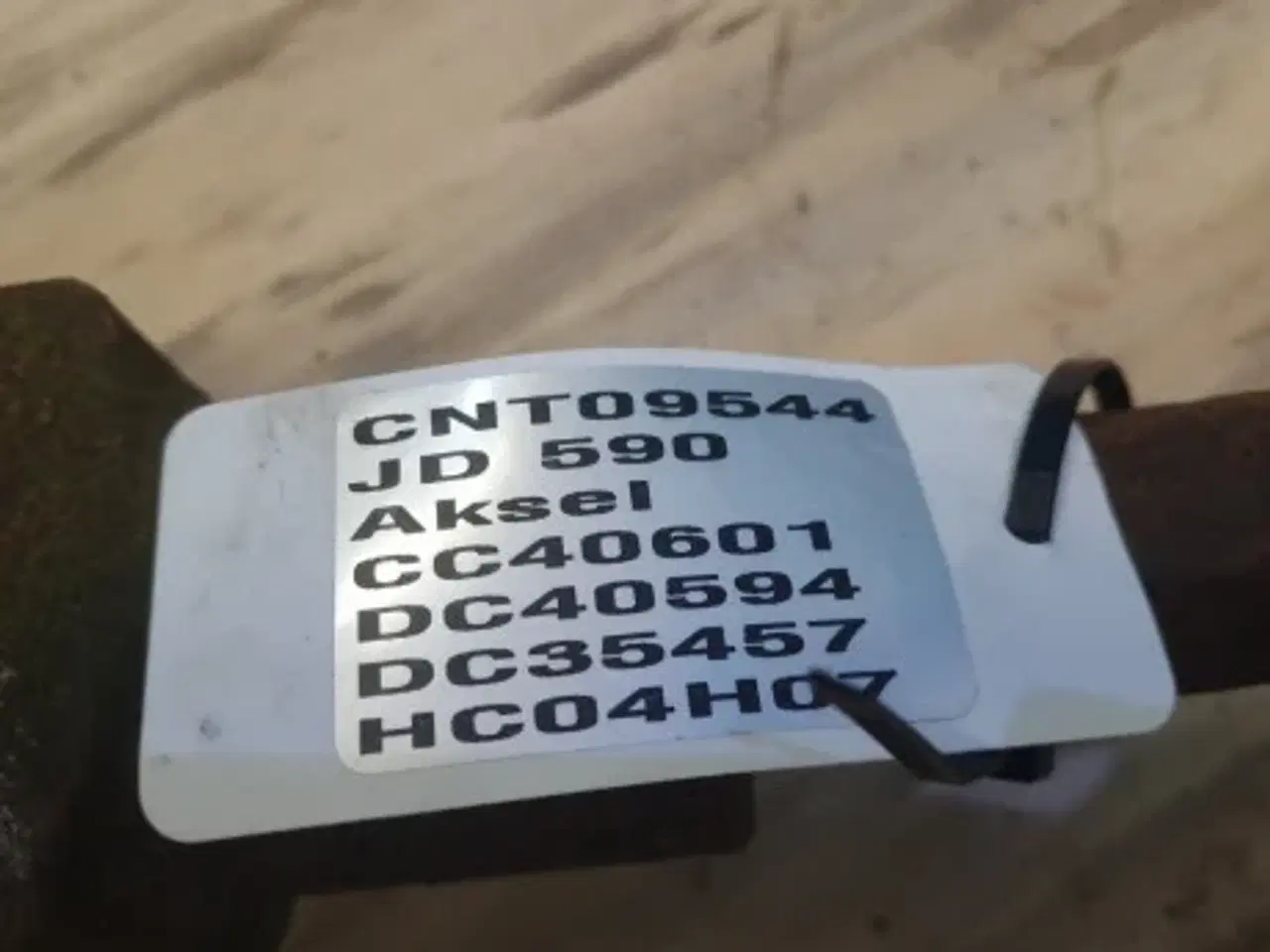 Billede 9 - John Deere 590 Aksel CC40601