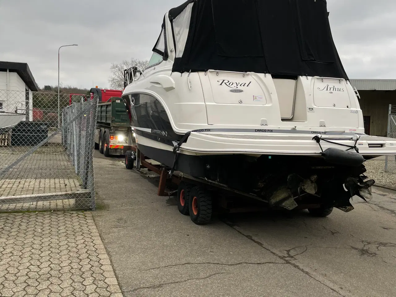 Billede 3 - bådvogn står i Ebeltoft 