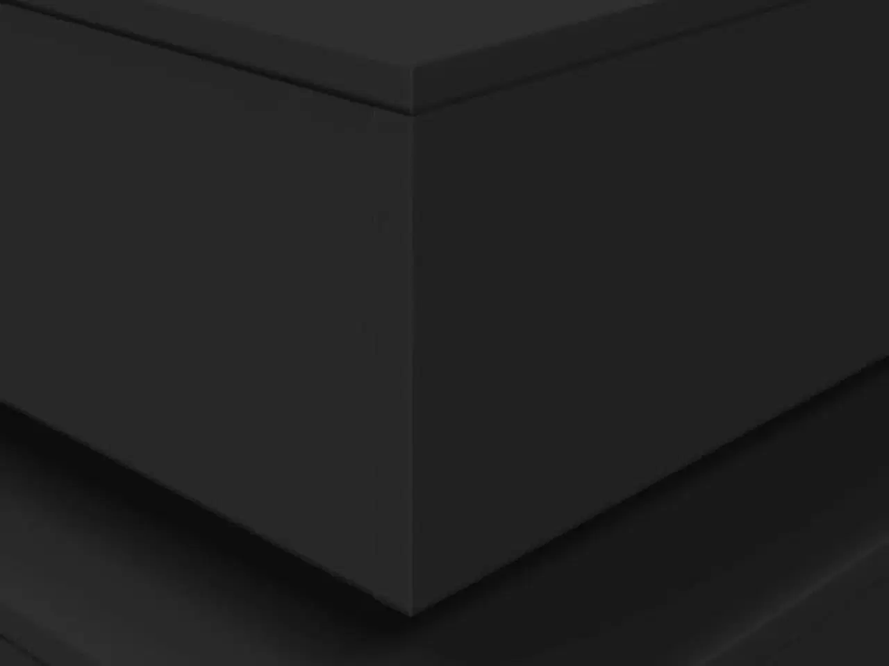 Billede 10 - Sofabord med LED-lys 90x50x40 cm sort