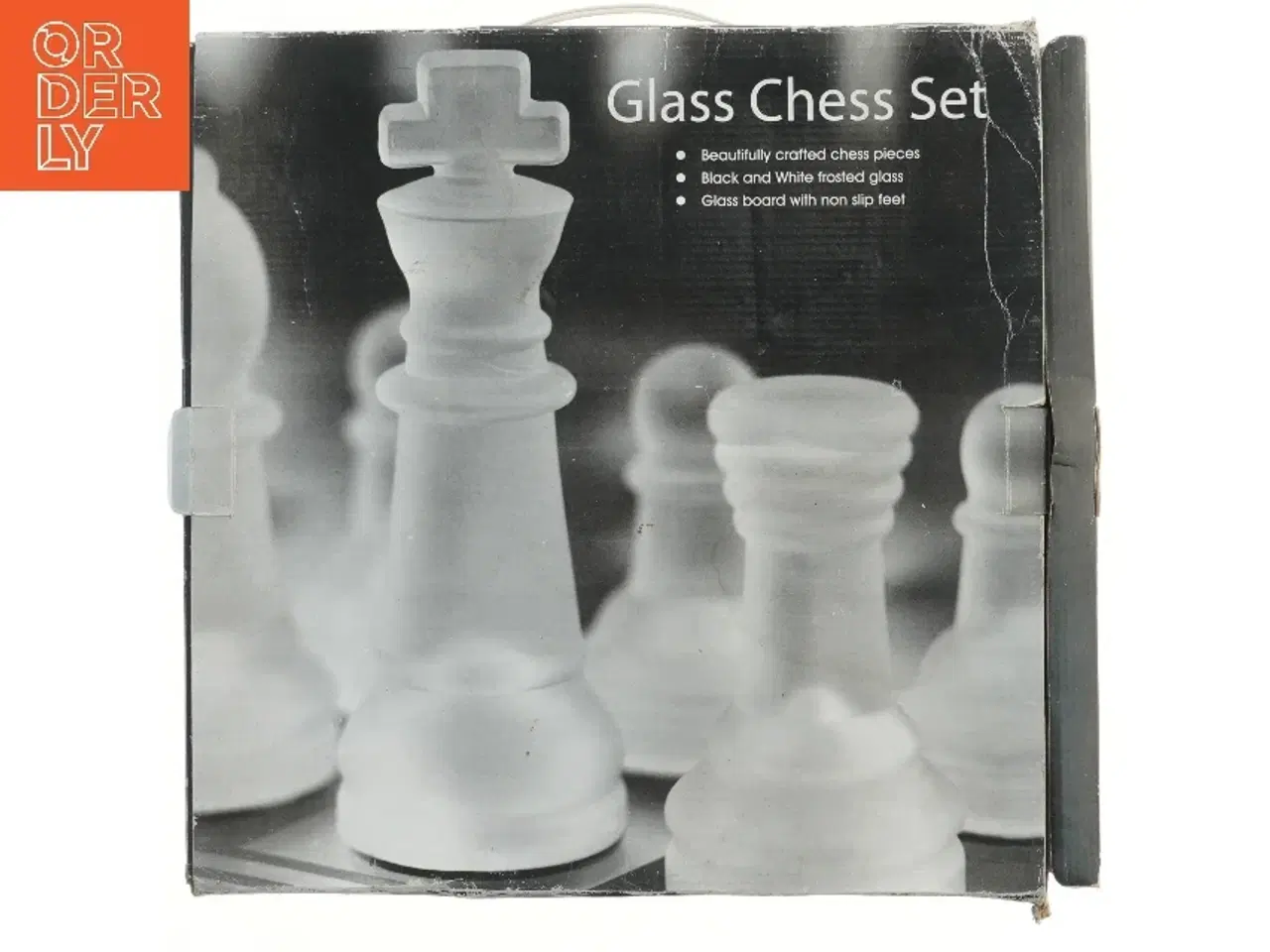 Billede 2 - Komplet glas skak spil fra gadgetshop