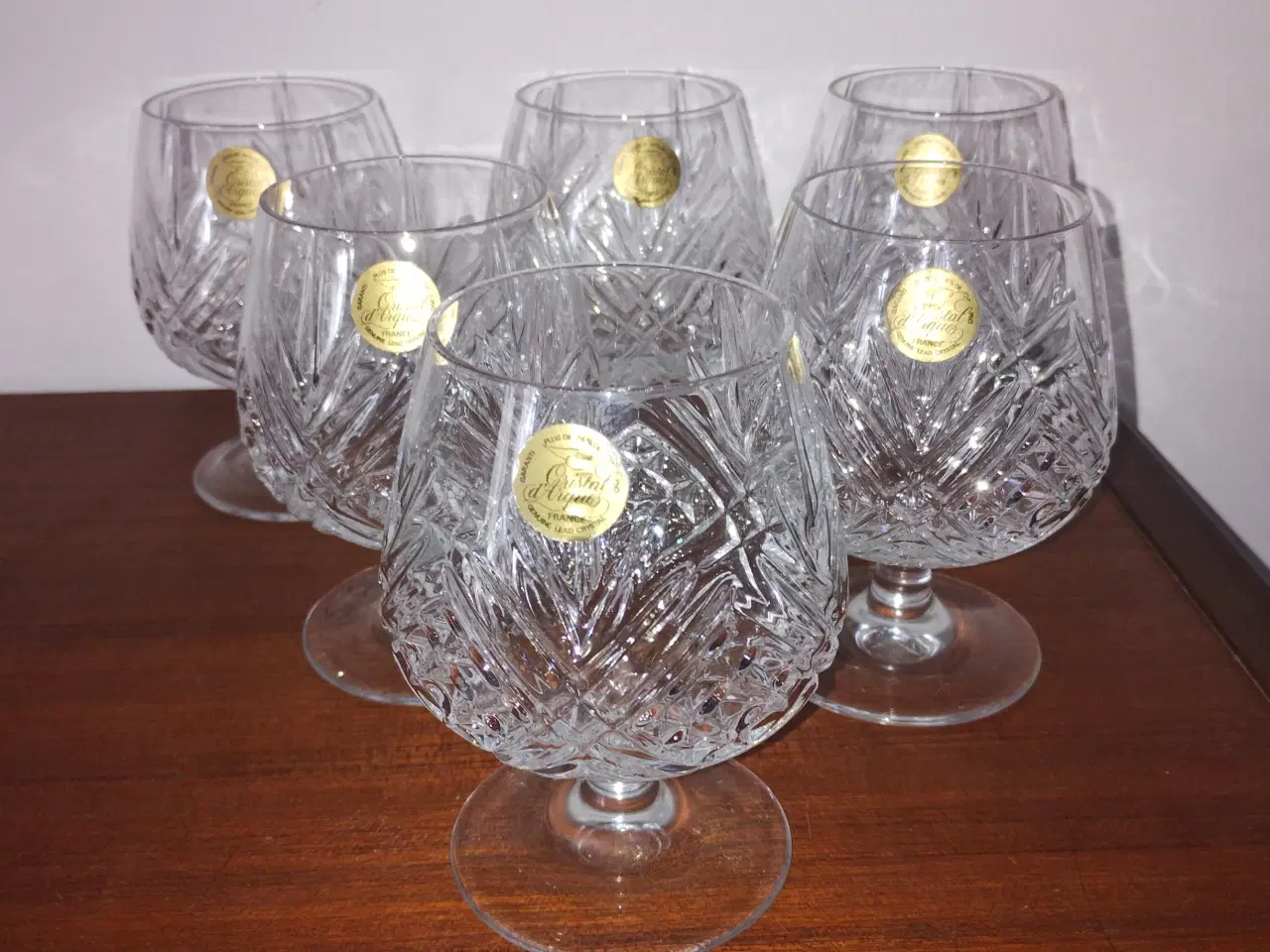 Billede 1 - Cristal d’Arques brandy glas