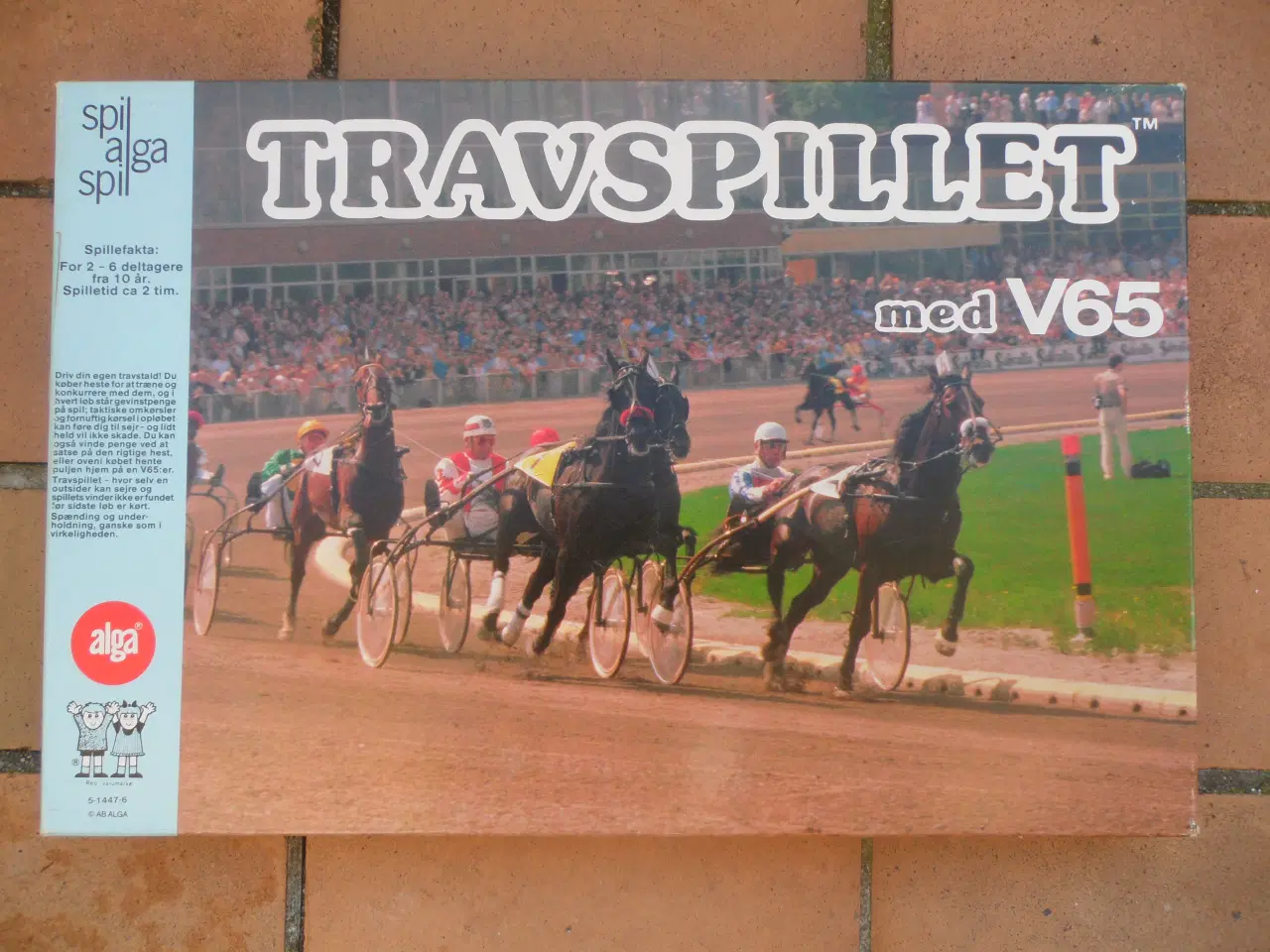 Billede 1 - Travspillet med V65 Brætspil Derby