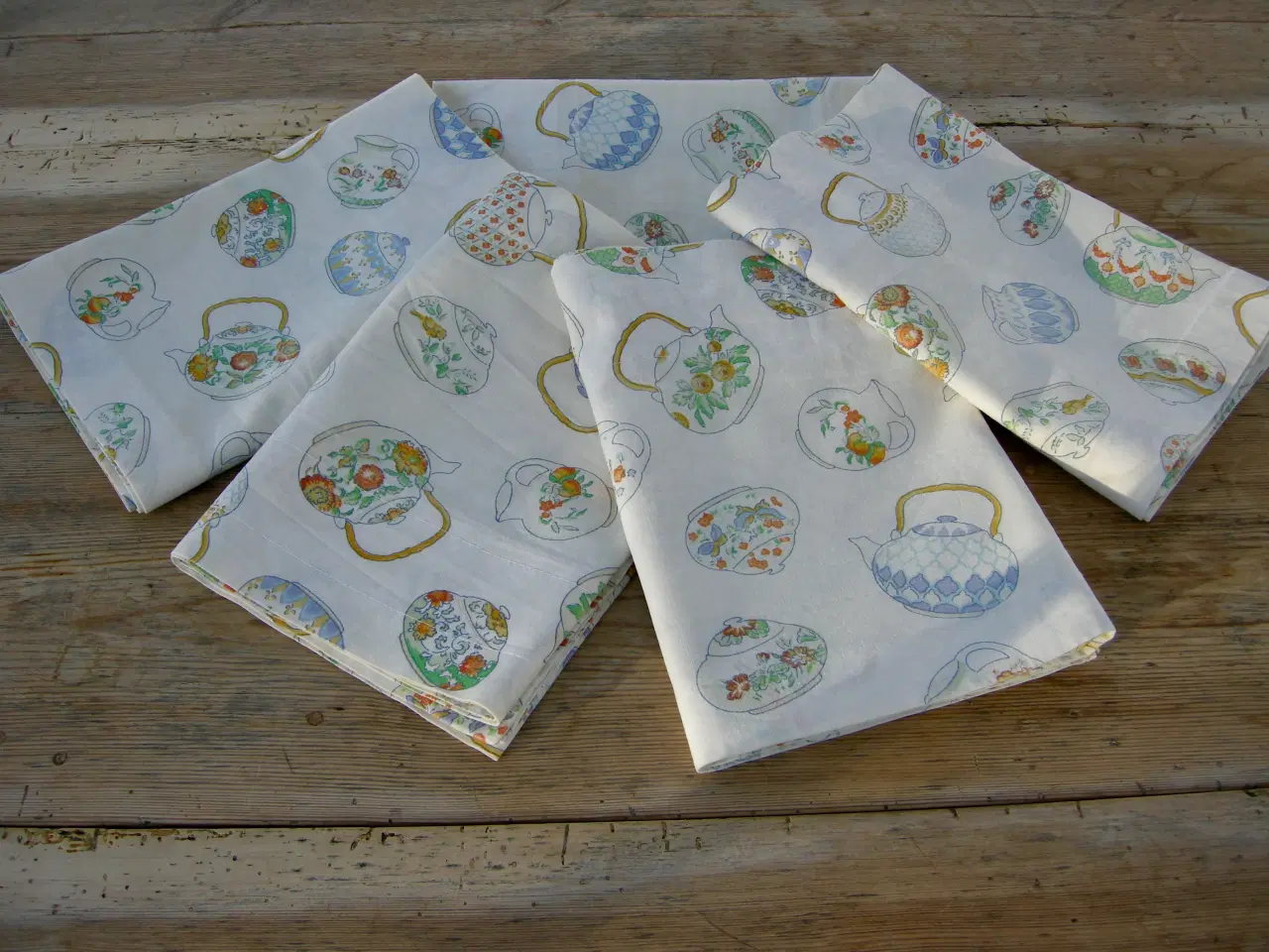 Billede 5 - 5 Vintagegardiner, Gardinkapper, Køkkengardiner