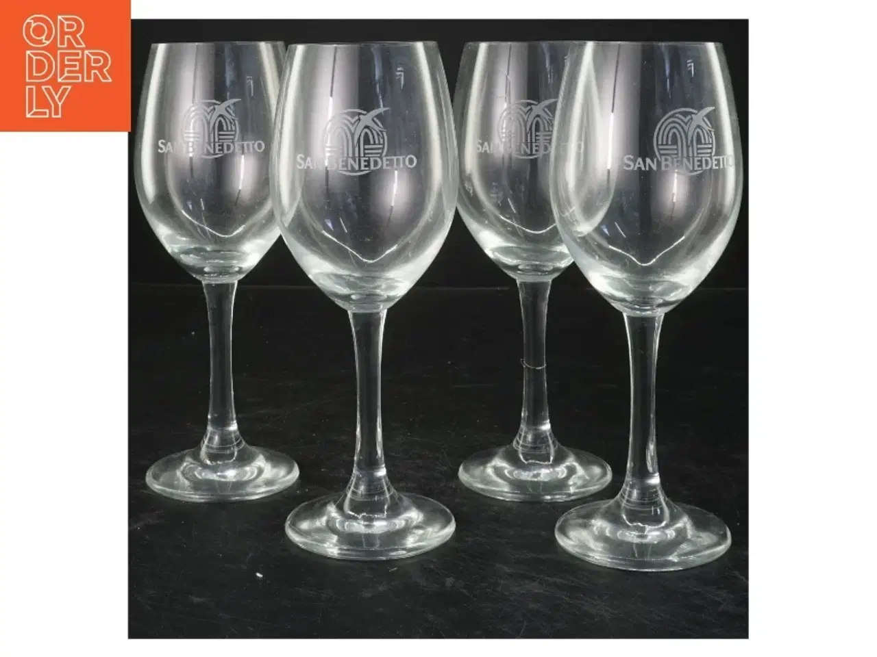 Billede 1 - San Benedetto vinglas sæt fra San Benedetto (str. 19x7 cm)