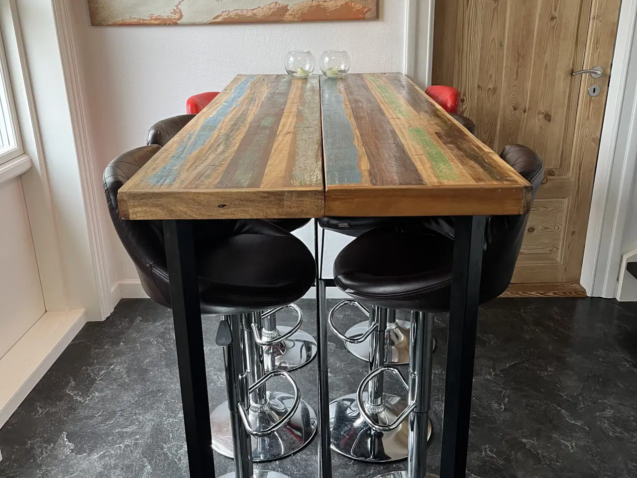 Billede 2 - Spisebord 178x70, 107 cm høj