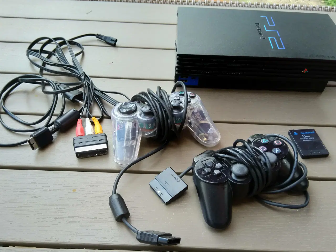 Billede 1 - Playstation 2 med tilbehør