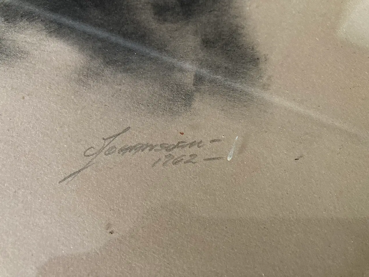Billede 4 - God kultegning fra 60’erne - sign. Johanson