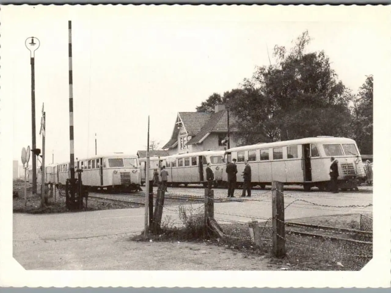 Billede 1 - Rälsbuss YO1 p - Färstadens Station - Sverige - Ubrugt