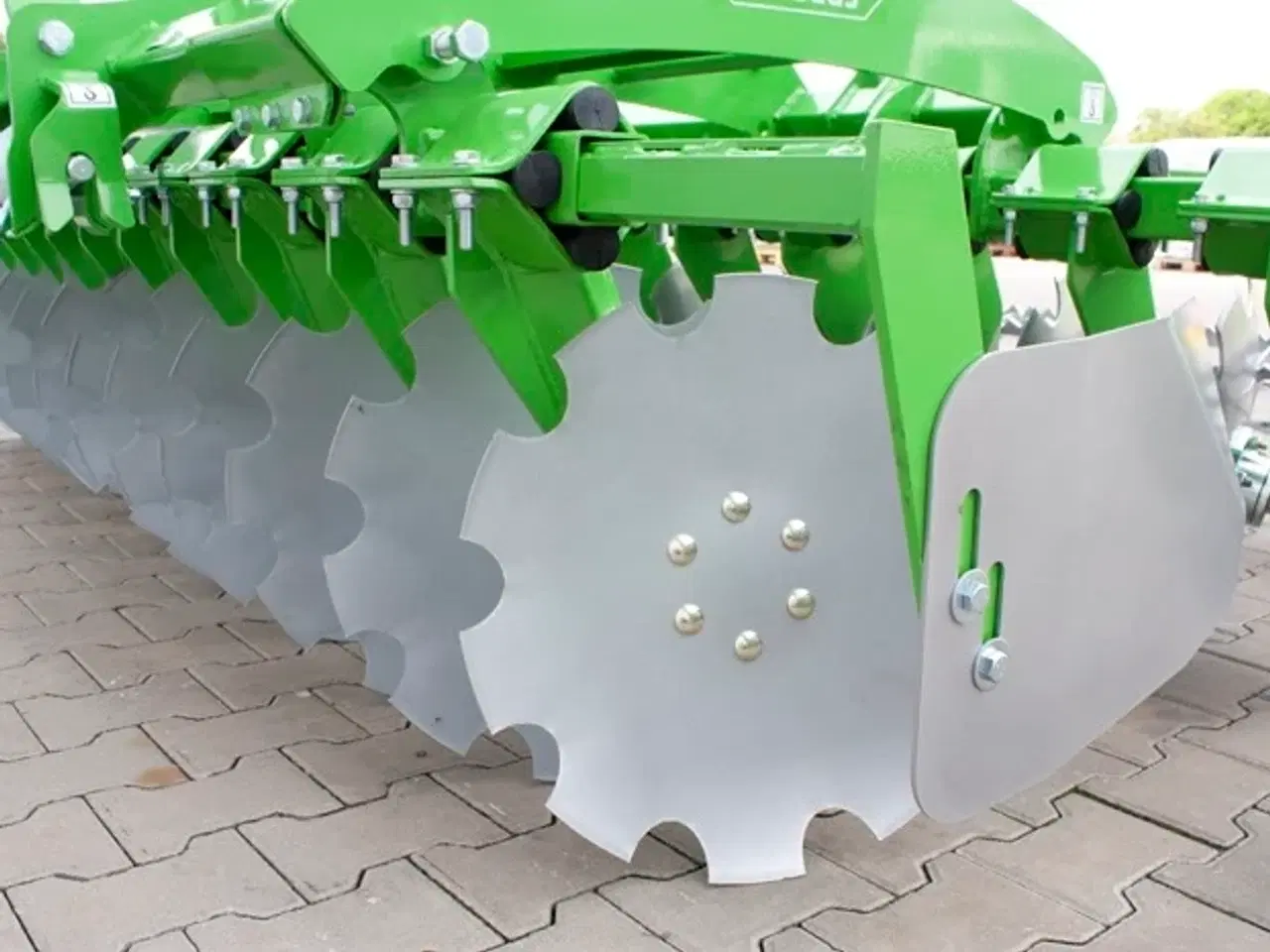 Billede 6 - Bomet 220 cm perzeus tallerkenharve