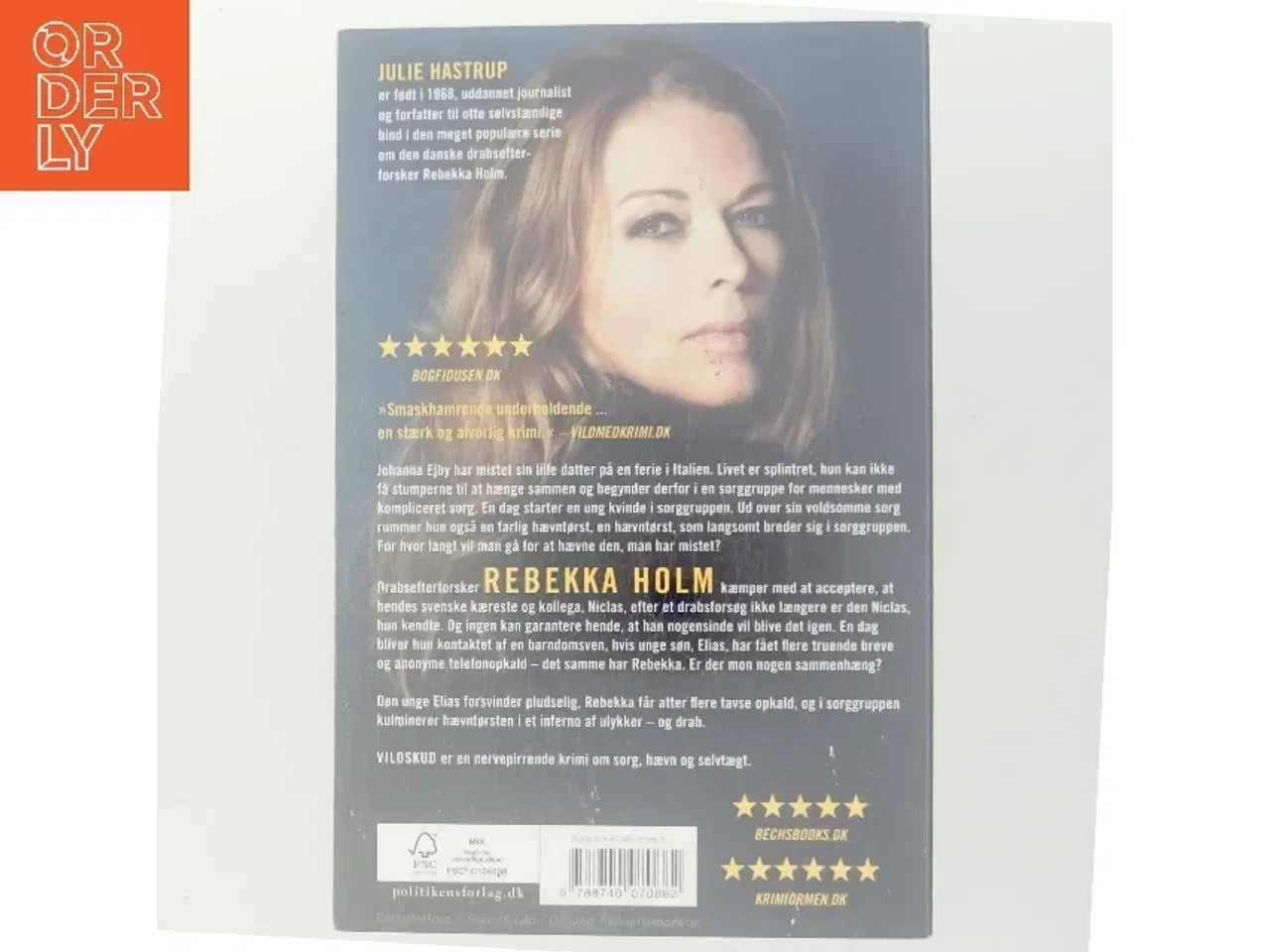 Billede 3 - Vildskud : krimi af Julie Hastrup (Bog)