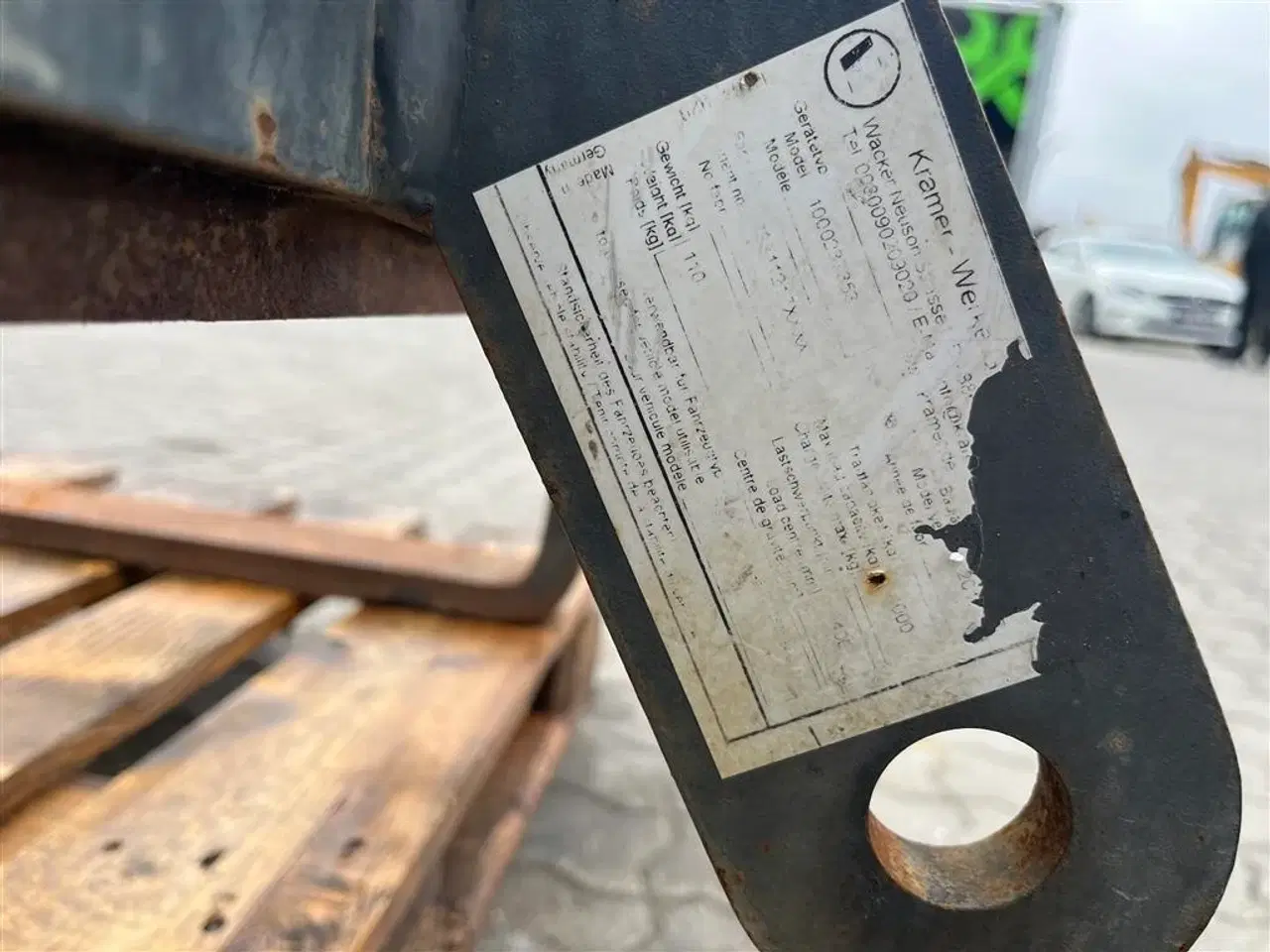 Billede 5 - - - - Pallegaffelsæt til Kramer minilæsser