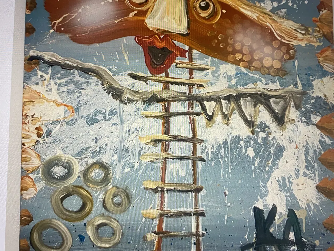 Billede 1 - Kjeld Appel maleri