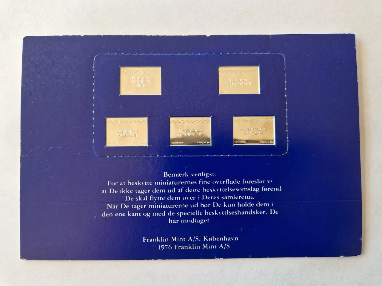 Billede 2 - Historiens Store Sejlskibe Miniature sølvbarre