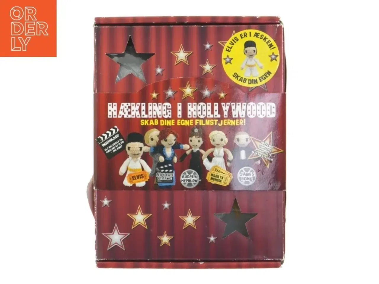 Billede 1 - Hollywood hæklesæt - Elvis (str. 21 x 16 cm)