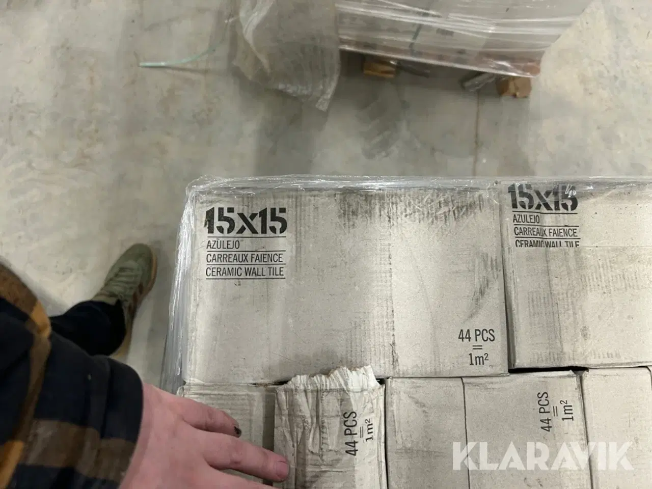 Billede 6 - Vægfliser Azulejo Hvid blank 115 m2