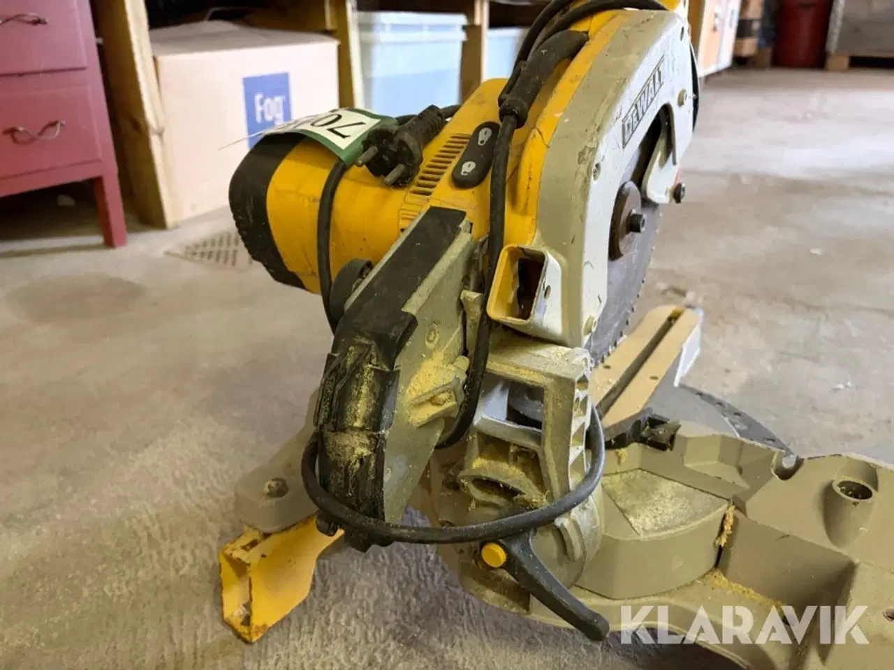 Billede 3 - Kap-/geringssav Dewalt DW707 Type 2