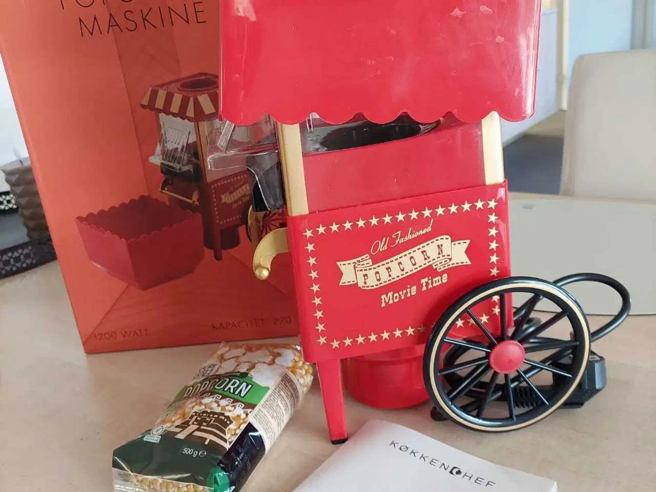 Billede 2 - Popcorn maskine, lille model