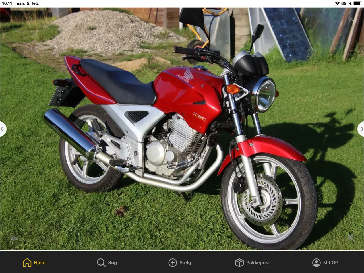 Billede 3 - Honda CBF 250 årg.2005