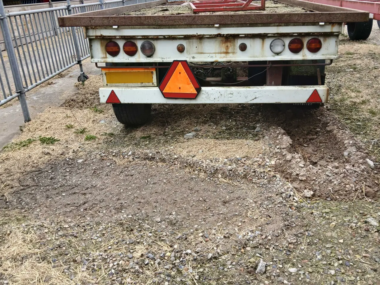 Billede 2 - Halmvogn med drejeskammel