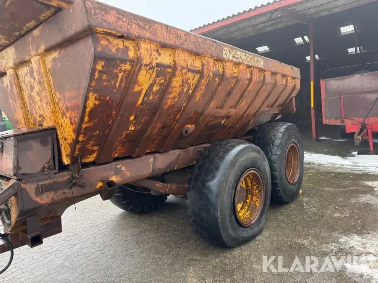 Billede 11 - Tipvogn Lihnell Vagn Volvo dumper kasse