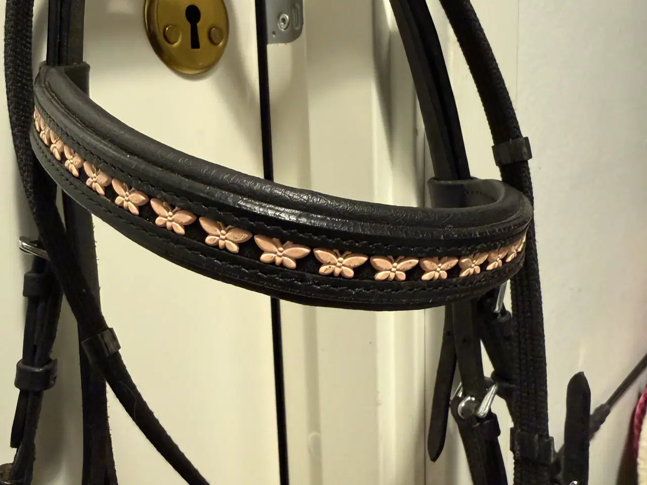 Billede 2 - Shetlænder trense med sommerfugle