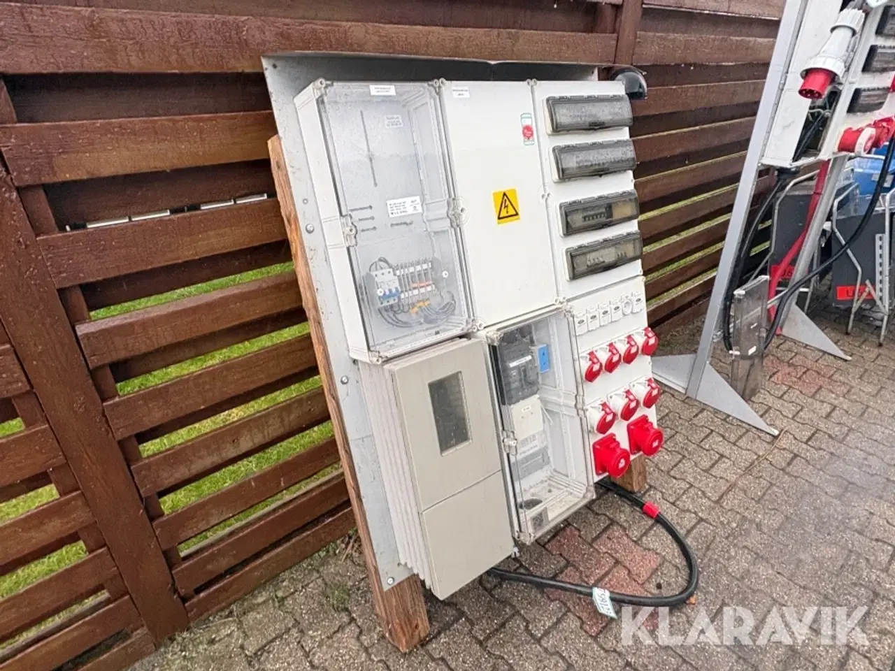 Billede 3 - Byggestrømtavle