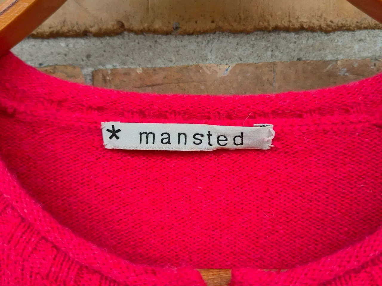 Billede 3 - Mansted uldcardigan str M 