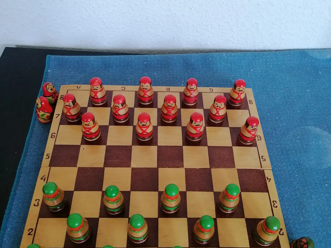 Billede 4 - Flot Matrjosjka Dam og Mølle Spil